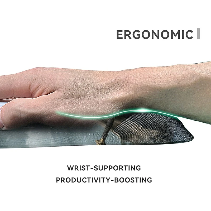 Custom Mouse Pad With Gel Wrist Rest high quality